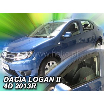   Heko 2 Dílčí deflektor  Dacia Logan 4 dveře sedan/Sandero/Stepway 2013-2020(13111)