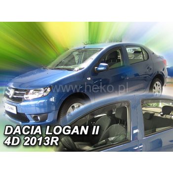   Heko 4 Dílčí deflektor  Dacia Logan 4 dveře sedan 2013- (13112)