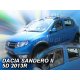 Heko 4 Dílčí deflektor  Dacia Sandero/Stepway 5 dveře 2013-2020 (13113)