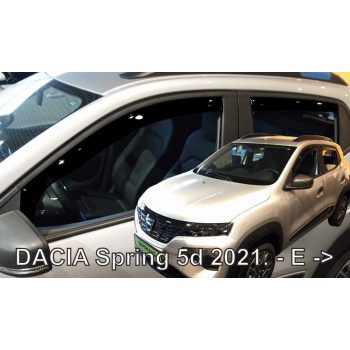   Heko 4 vícekusový Deflektor větru Dacia Spring 2021 - (13122)