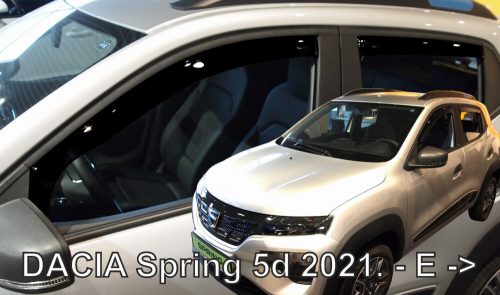 Heko 4 vícekusový Deflektor větru Dacia Spring 2021 - (13122)