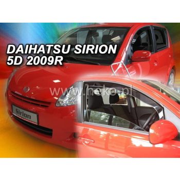   Heko 2 Dílčí deflektor  Daihatsu Sirion 5 dveře hatchback 2006- (13216)