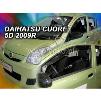   Heko 2 Dílčí deflektor  Daihatsu Cuore 5 dveře hatchback 2007- (13218)