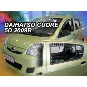   Heko 4 Dílčí deflektor  Daihatsu Cuore 5 dveře hatchback 2007- (13219)
