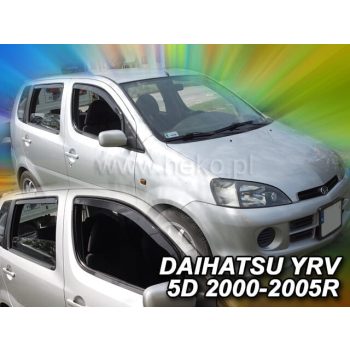   Heko 4 Dílčí deflektor  Daihatsu YRV 5 dveře 2000- (13221)