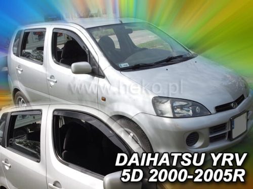 Heko 4 Dílčí deflektor  Daihatsu YRV 5 dveře 2000- (13221)