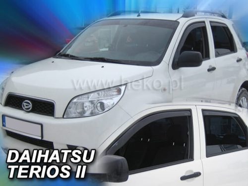 Heko 2 vícekusový Deflektor větru Daihatsu Terios 5-dverový kombi 2005-, Daihatsu Terios 5-dverový 2006- (13222)