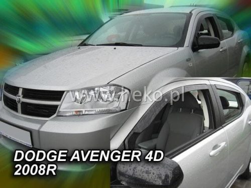 Heko 4 Dílčí deflektor  Dodge Avenger 5 dveře 2008- (13412)