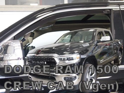 Heko 2 Dílčí deflektor  Dodge Ram 1500 V. 4 dveře 2019- CREW/QUAD kabin (13420)