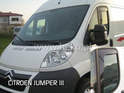 Heko 2 Dílčí deflektor  Fiat Ducato 2 dveře single cab/4 dveře double cab/Van 4 dveře 2006-, Peugeo