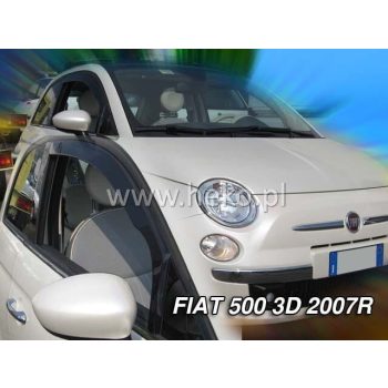 Heko 2 Dílčí deflektor  Fiat 500 3 dveře 2007- (15156)