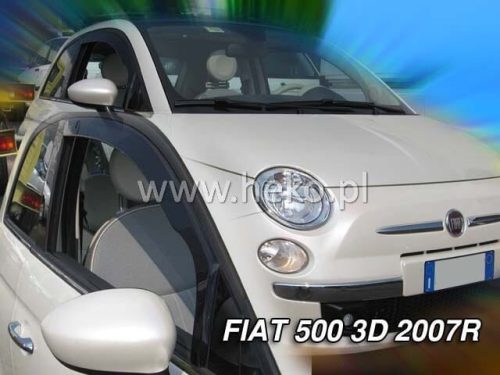 Heko 2 Dílčí deflektor  Fiat 500 3 dveře 2007- (15156)