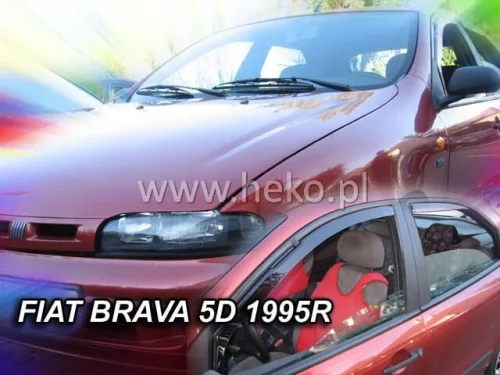 Heko 4 Dílčí deflektor  Fiat Brava 5 dveře 1996-2002 (15159)