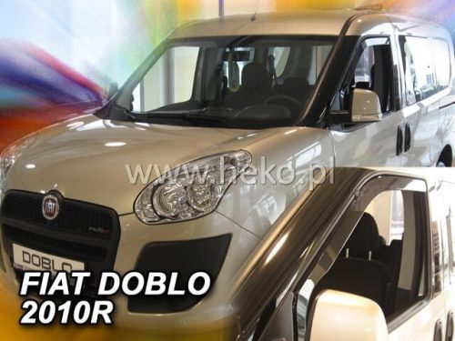 Heko 2 kusový deflektor větru FIAT Doblo 5-dveřový 2010-, OPEL Combo Van C 2/3-dveřový 2011- (15166)