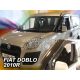 Heko 2 kusový deflektor větru FIAT Doblo 5-dveřový 2010-, OPEL Combo Van C 2/3-dveřový 2011- (15166)