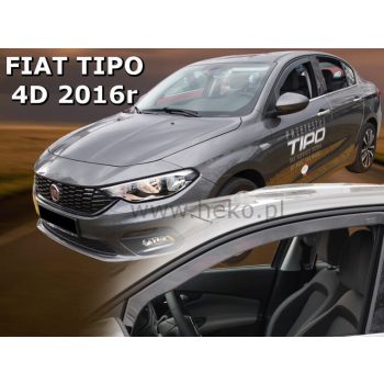   Heko 2 Dílčí deflektor  Fiat Tipo 4 dveře sedan, 5 dveře hatchback 2016- (15176)