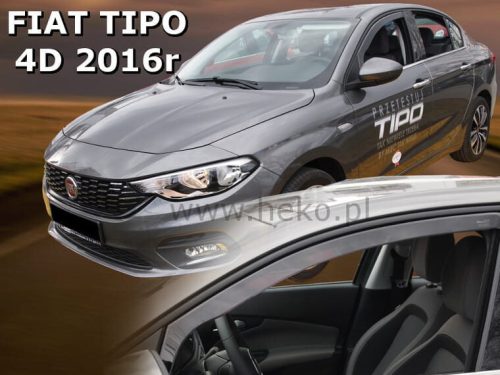 Heko 2 Dílčí deflektor  Fiat Tipo 4 dveře sedan, 5 dveře hatchback 2016- (15176)