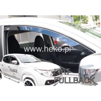   Heko 2 Dílčí deflektor  Fiat Fullback 4 dveře 2016- (15178)