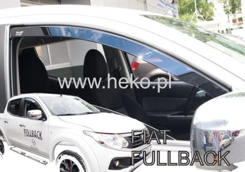 Heko 2 Dílčí deflektor  Fiat Fullback 4 dveře 2016- (15178)