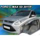 Heko 2 vícekusový Deflektor větru FORD C-Max 5-dverový 2010-, FORD C-Max Grand 5-dverový 2010- (15291)