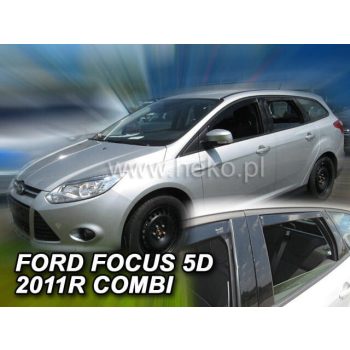   Heko 4 Dílčí deflektor  Ford Focus III 5 dveře combi 2011-2018