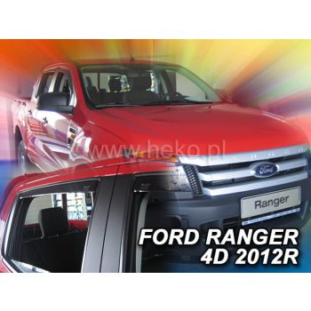   Heko 4 Dílčí deflektor  Ford Ranger 4 dveře 2012- (15304)