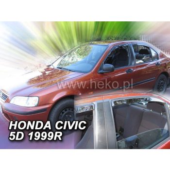   Heko 4 Dílčí deflektor  Honda Civic 5 dveře hatchback/combi 1995-2000 (17109)