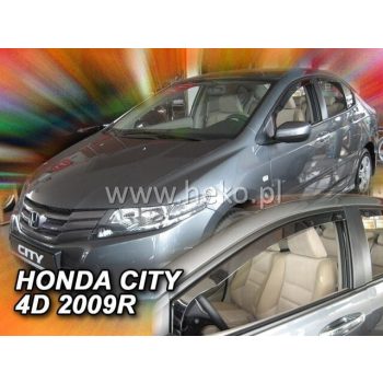   Heko 2 Dílčí deflektor  Honda City 4 dveře sedan 2009- (17152)