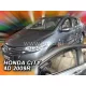 Heko 2 Dílčí deflektor  Honda City 4 dveře sedan 2009- (17152)