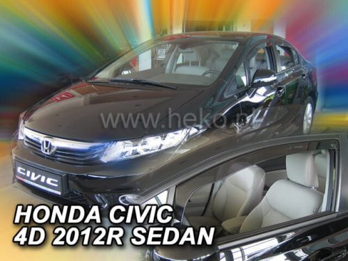 Heko 2 Dílčí deflektor  Honda Civic 4 dveře sedan 2012- (17160)
