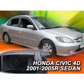   Heko 4 Dílčí deflektor  Honda Civic 4 dveře sedan 2001-2005