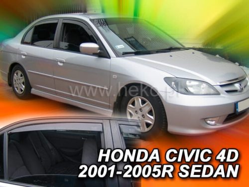 Heko 4 Dílčí deflektor  Honda Civic 4 dveře sedan 2001-2005
