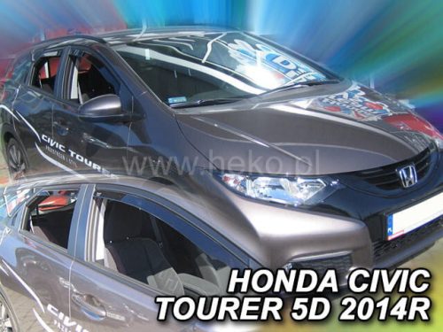 Heko 4 Dílčí deflektor  Honda Civic Tourer 5 dveře combi 2014- (17171)