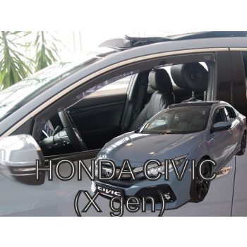   Heko 2 Dílčí deflektor  Honda Civic 5 dveře hatchback 2017- (17180)