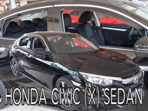 Heko 4 Dílčí deflektor  Honda Civic 4 dveře sedan 2016- (17182)