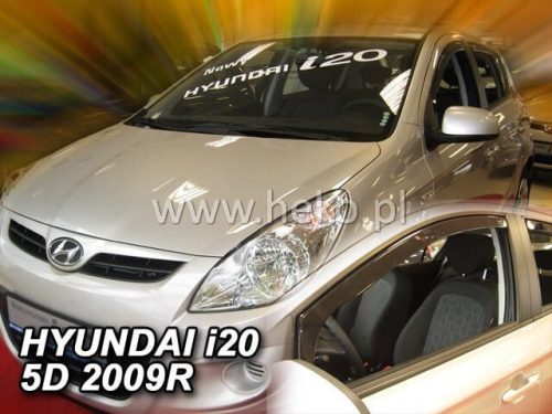 Heko 2 Dílčí deflektor  Hyundai i20 5 dveře 2008- (17258)