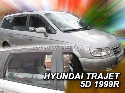 Heko 4 Dílčí deflektor  Hyundai Trajet 5 dveře 2000-2007 (17264)