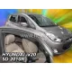 Heko 2 Dílčí deflektor  Hyundai ix20 SUV 5 dveře 2010-