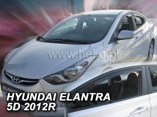Heko 2 Dílčí deflektor  Hyundai Elantra 4 dveře sedan 2010- (17269)