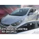 Heko 2 Dílčí deflektor  Hyundai Elantra 4 dveře sedan 2010- (17269)