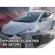 Heko 4 Dílčí deflektor  Hyundai Elantra 4 dveře sedan 2010-
