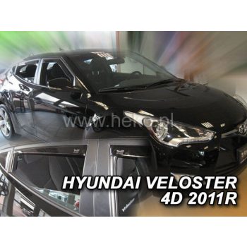   Heko 4 Dílčí deflektor  Hyundai Veloster 4 dveře 2011- (17272)
