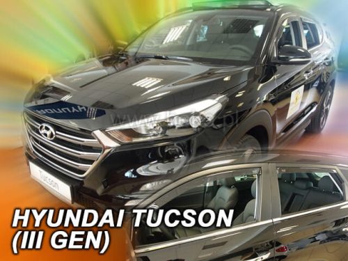 Heko 4 Dílčí deflektor  Hyundai Tucson 5 dveře SUV 2015- (17285)