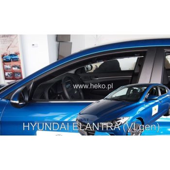   Heko 2 Dílčí deflektor  Hyundai Elantra 4 dveře sedan 2016- (17286)