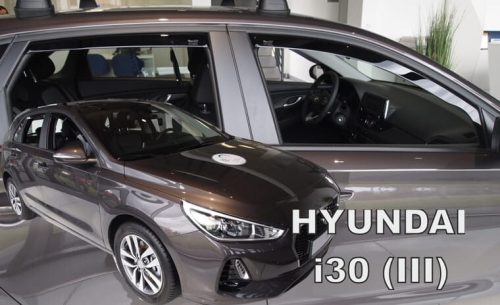 Heko 4 Dílčí deflektor  Hyundai i30 5 dveře hatchback, i30 CW 5 dveře combi 2017- (17291)