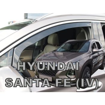   Heko 2 Dílčí deflektor  Hyundai SantaFe 5 dveře 2018- (17294)