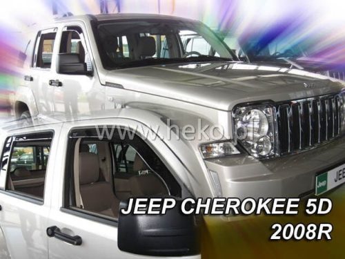 Heko 4 Dílčí deflektor  Jeep Cherokee 5 dveře 2008- (19121)