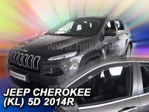 Heko 2 Dílčí deflektor  Jeep Cherokee 5 dveře 2014- (19124)