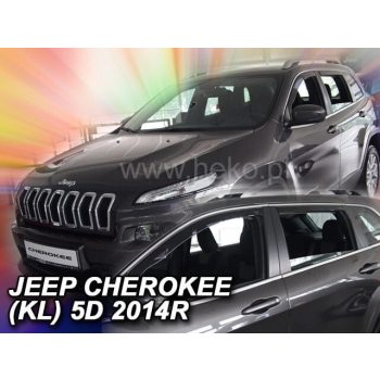   Heko 4 Dílčí deflektor  Jeep Cherokee 5 dveře 2014- (19125)