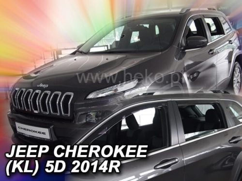 Heko 4 Dílčí deflektor  Jeep Cherokee 5 dveře 2014- (19125)